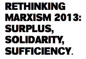 Happy to be participating in the Rethinking Marxism Conference at University of Massachusetts in Amherst, MA with my fellow members of The Pedagogy Group.